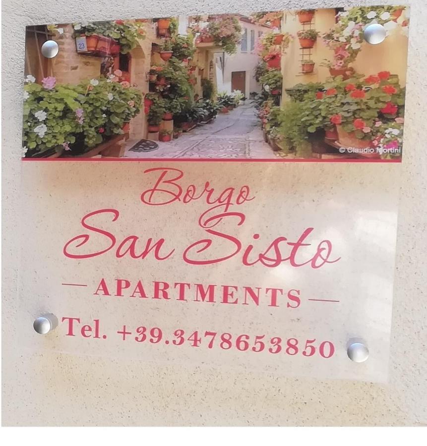 Borgo San Sisto Apartment Spello Zewnętrze zdjęcie